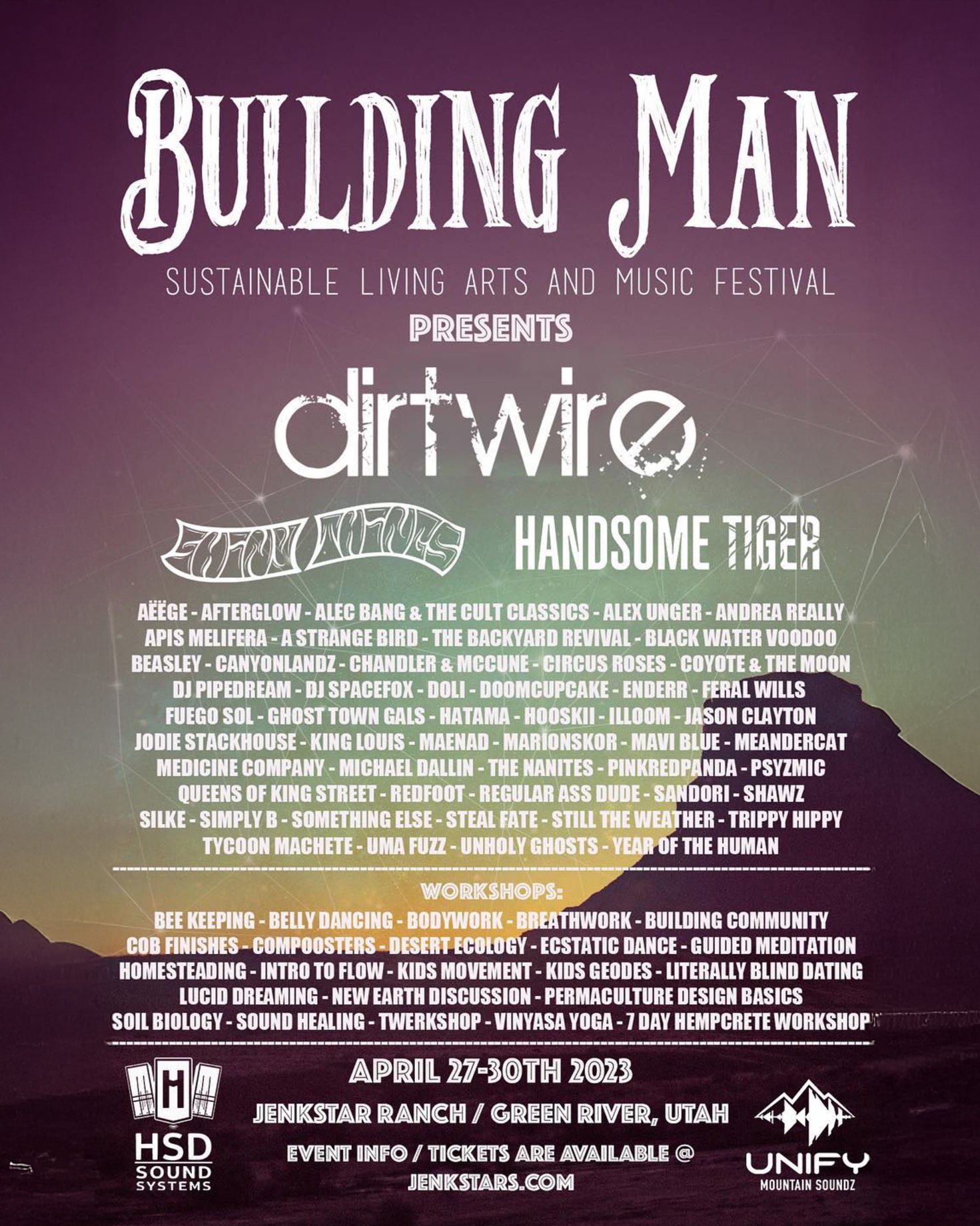 Building Man 2023 Lineup Cropped