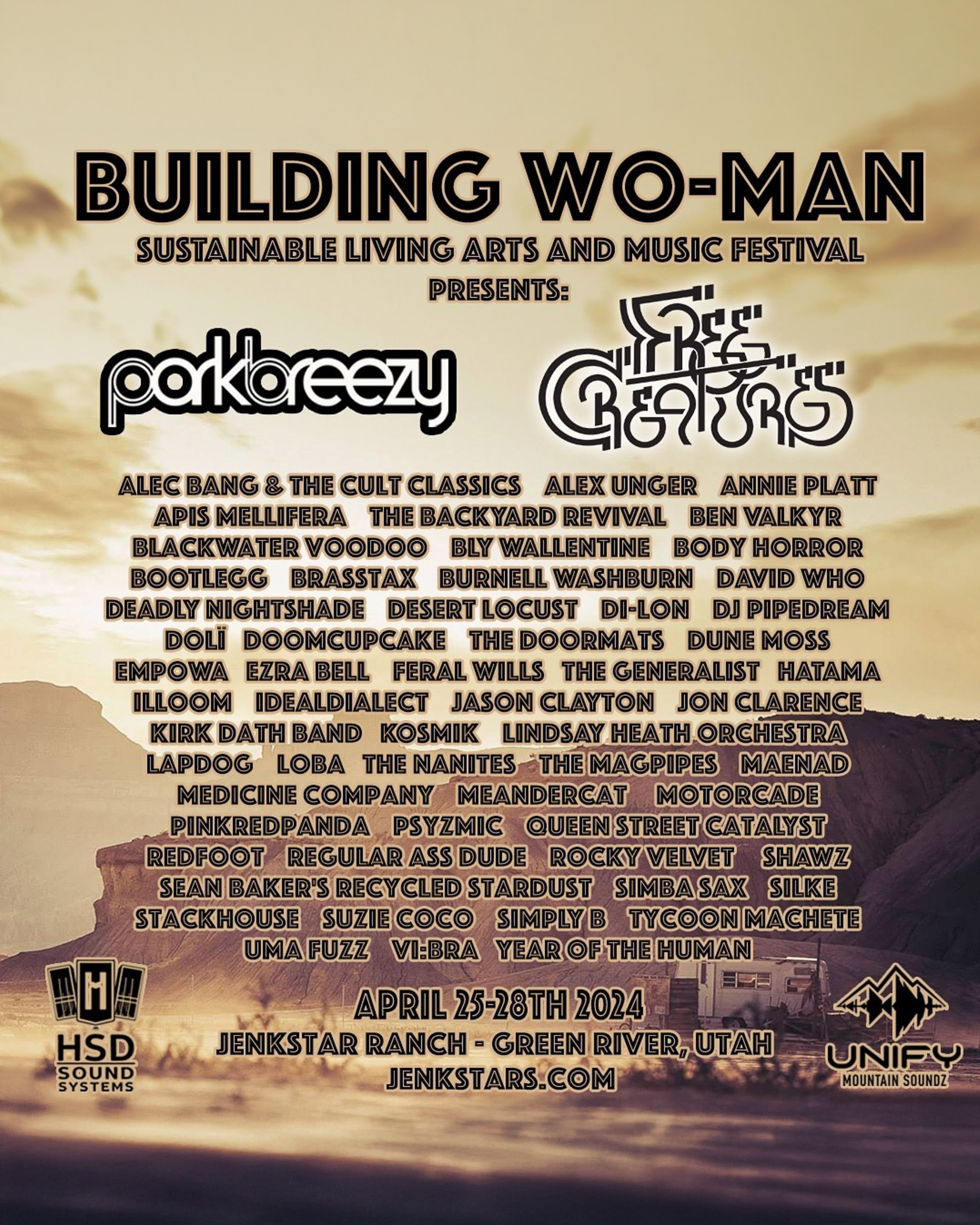 Building Man 2024 Lineup Cropped